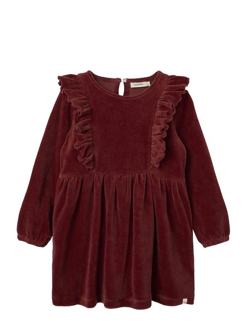 Lil'Atelier Nmfsaga Ls Dress Lil Lil'Atelier Red