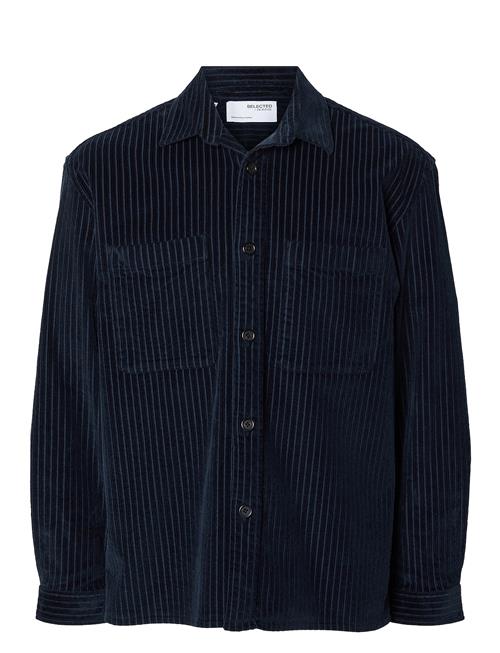 Selected Homme Slhpeder-Cordruroy Overshirt Ls Selected Homme Navy