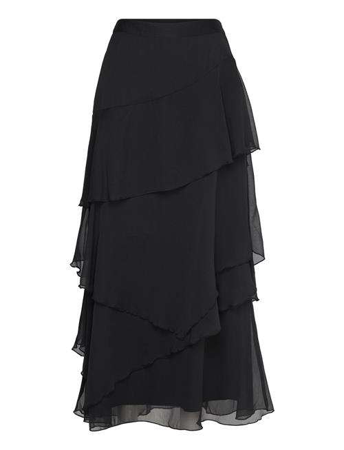 Vila Vipalma Hw Maxi Layer Skirt/Dc/Ka Vila Black