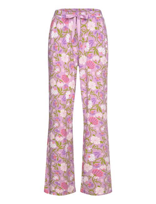 Pant Jersey Str Flower Hunkemöller Pink