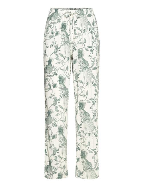 Hunkemöller Pant Cotton Floral Resort Hunkemöller White