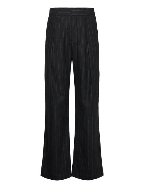 Wood Wood Wwfraser Pleated Chinos Wood Wood Black