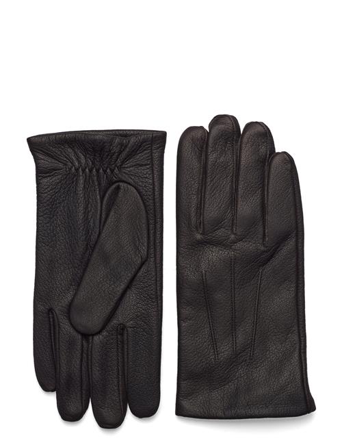 Cognac Leather Gloves Portia 1924 Brown
