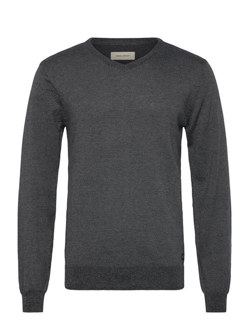 Bhbruton V-Neck Knit Noos Blend Grey