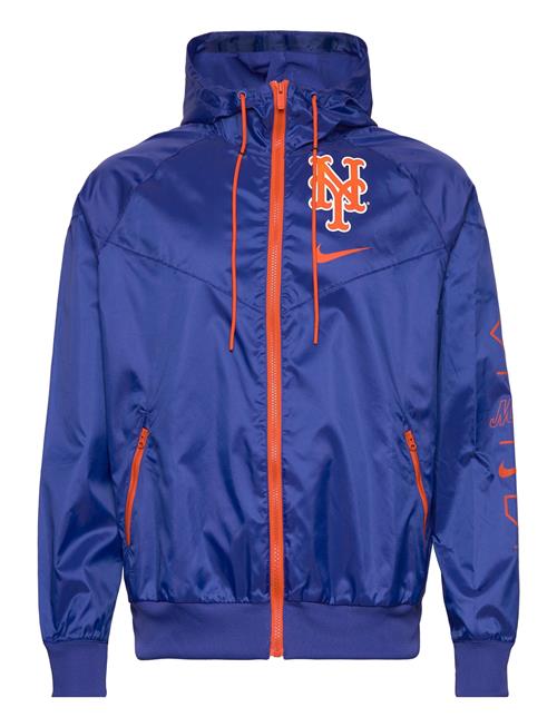 NIKE Fan Gear Men's Nike Team Runner Windrunner Jacket NIKE Fan Gear Blue