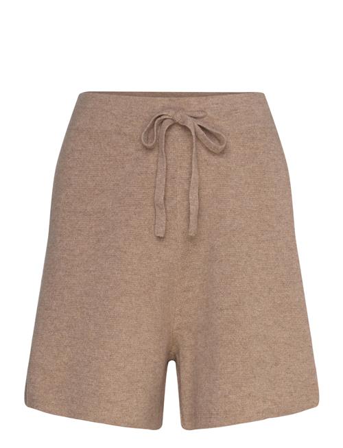 Davida Cashmere Sporty Shorts Davida Cashmere Brown