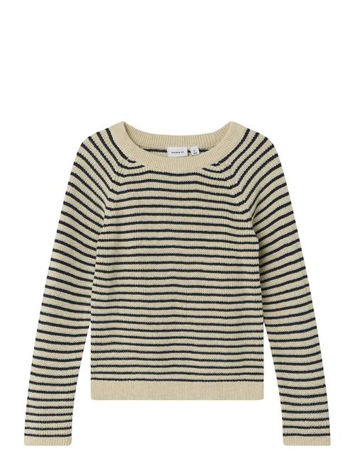 Nmmlesse Slim Ls Knit Name It Cream