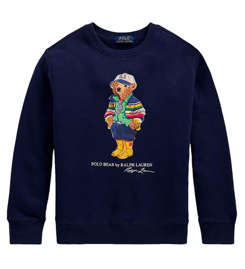 Polo Ralph Lauren Bluse - Navy m. Bamse