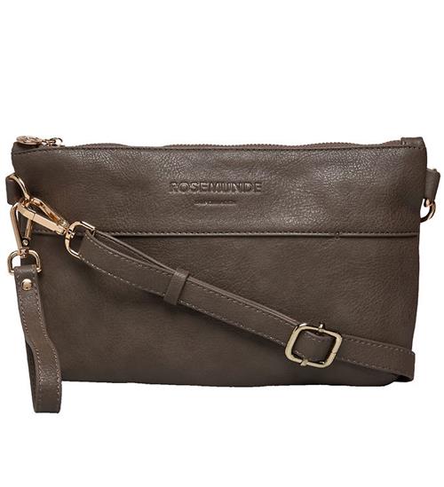 Rosemunde Rosemund Clutch - Taupe Brown/Gold