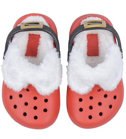 Crocs Sandaler m. For - Classic Lined Santa Clog T - Varsity Red