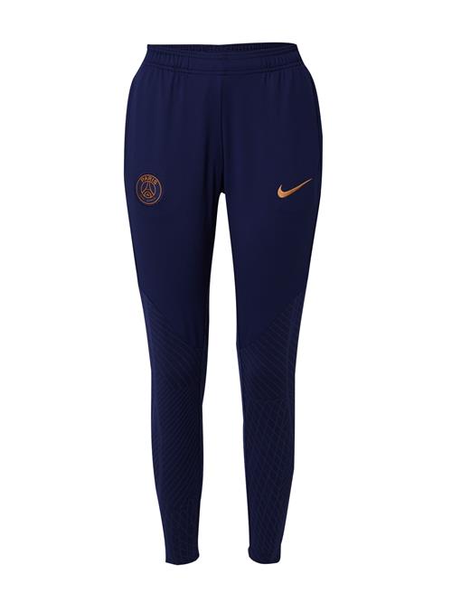 NIKE Sportsbukser  natblå / mørkeorange