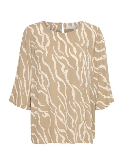 Se Kaffe Bluse 'Amber'  camel / ecru ved About You