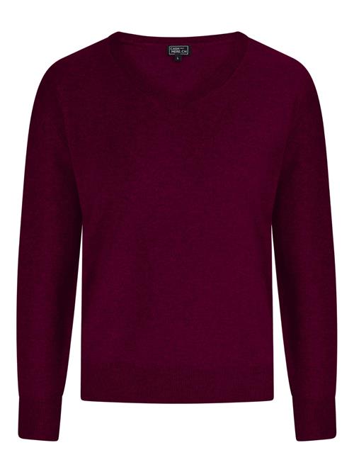 CASH-MERE.CH Pullover  burgunder