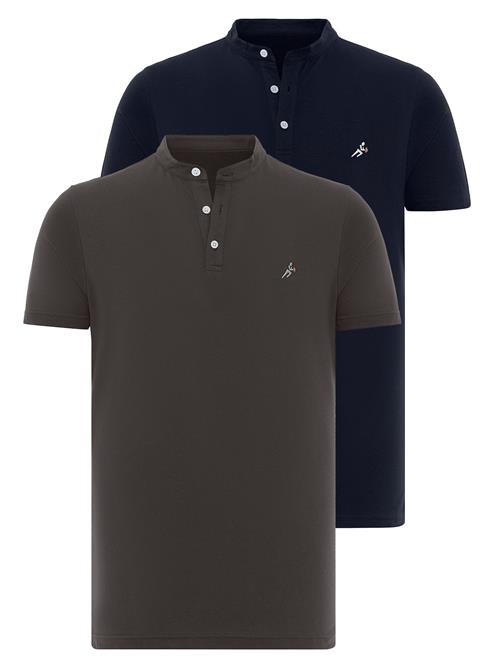 Moxx Paris Bluser & t-shirts 'EINDHOVEN'  navy / brun / hvid