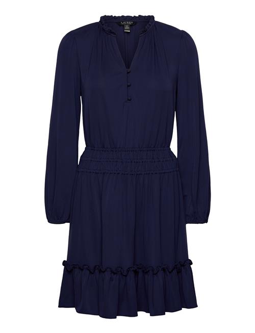 Lauren Ralph Lauren Str Matte Jersey-Dress Lauren Ralph Lauren Navy