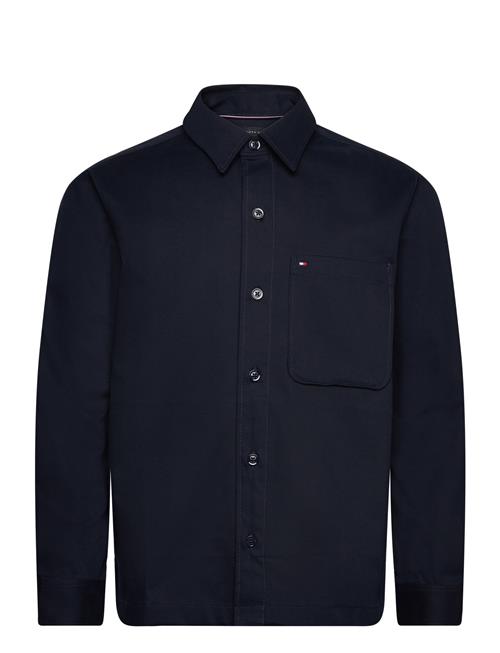 Tommy Hilfiger Solid Bedford Overshirt Tommy Hilfiger Navy