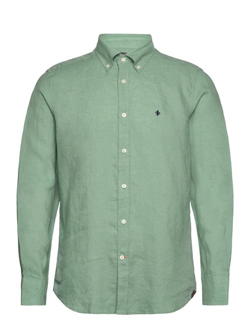 Morris Douglas Linen Shirt-Classic Fit Morris Green