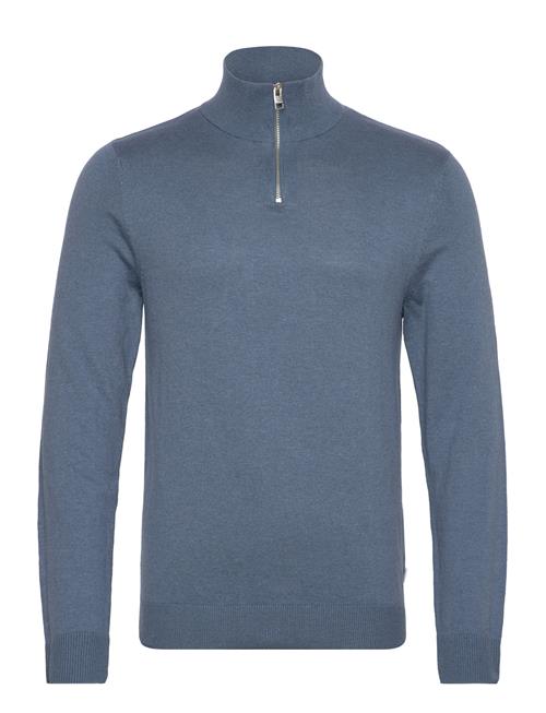 Jack & Jones Jjeemil Knit Half Zip Noos Jack & J S Blue