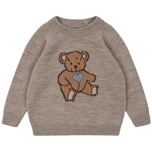 Konges Sløjd Billi Knit Blouse - Teddy Bear | Brun | 12 months