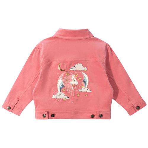 Konges Sløjd Lucky Jacket Gots - Flamingo Plume | Lyserød | 3 years