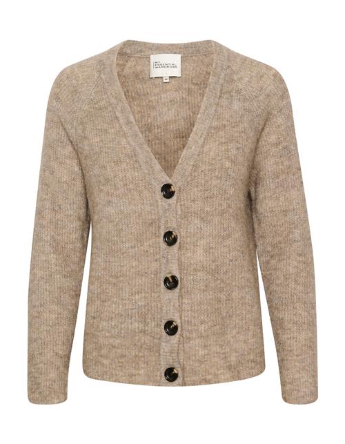 Se My Essential Wardrobe Cardigan  beige-meleret ved About You