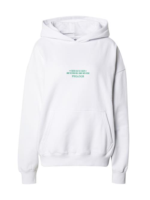 Pegador Sweatshirt 'NAIA'  græsgrøn / hvid