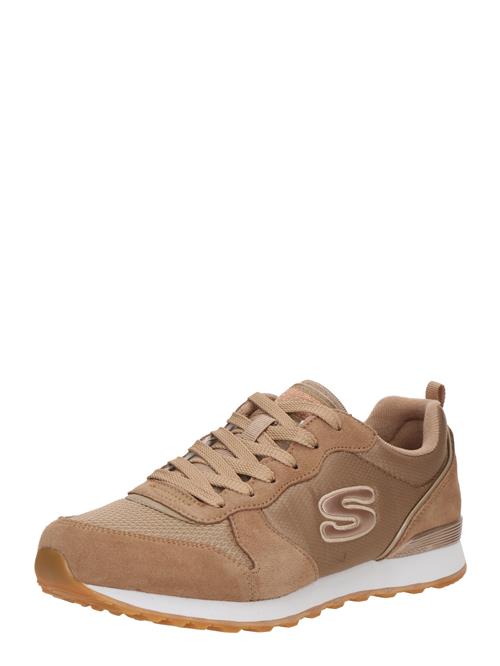 SKECHERS Sneaker low 'Air infinity'  brokade / cappuccino