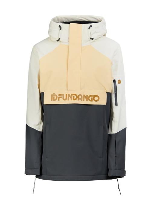 Fundango Udendørsjakke 'Birch ECO Logo Anorak'  gul