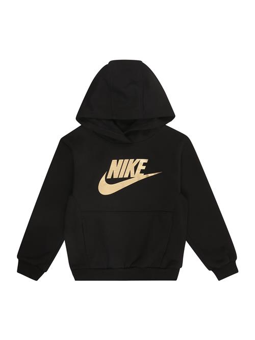 Nike Sportswear Sweatshirt 'CLUB FLEECE'  guld / sort