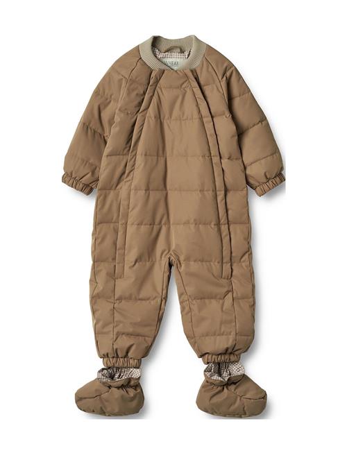 Wheat Summer Puffer Baby Suit Nunu Wheat Beige