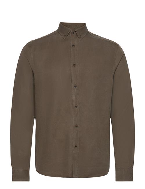 Lexington Clothing Carl Lyocell Shirt Lexington Clothing Khaki