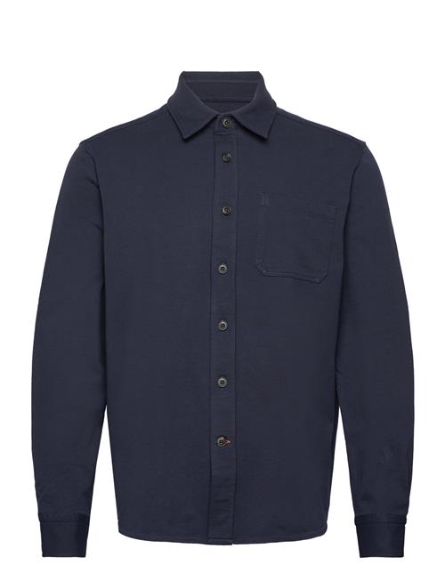 Morris Jersey Overshirt Morris Navy