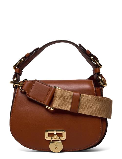 Lauren Ralph Lauren Leather Medium Tanner Crossbody Bag Lauren Ralph Lauren Brown