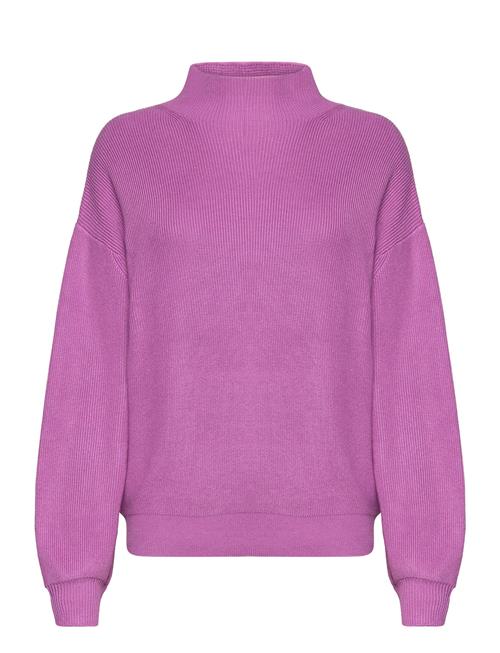 Tom Tailor Knit Mock Neck Pullover Tom Tailor Purple