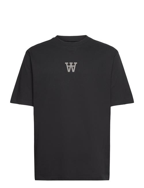 Double A by Wood Wood Asa Aa T-Shirt Double A By Wood Wood Black