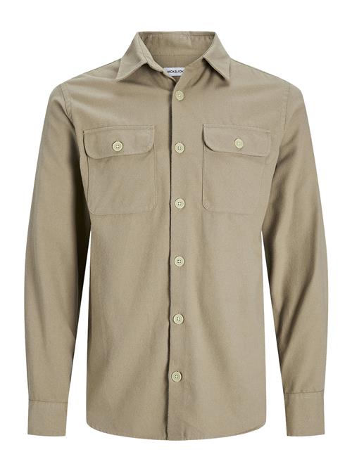 Jack & Jones Jjedarren Overshirt Ls Noos Jack & J S Beige