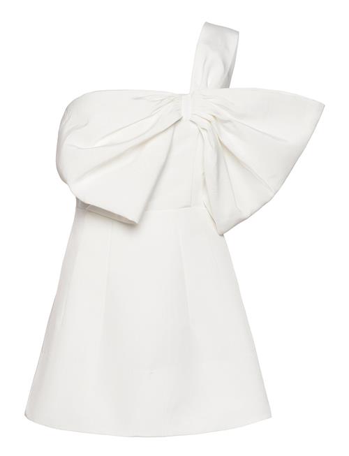 Bardot Bella Bow Mini Dress Bardot White