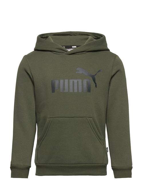 PUMA Ess Big Logo Hoodie Fl B PUMA Green