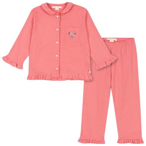 Konges Sløjd Pio Frill Set Gots - Strawberry Pink | Rød | 4 years