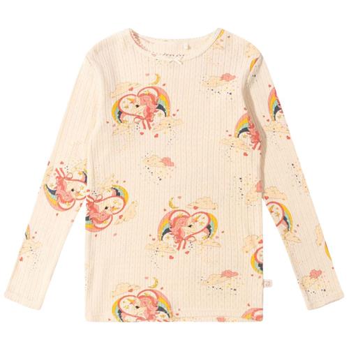 Konges Sløjd Minnie Glitter Blouse Gots - Horn Stars | Lyserød | 7-8 years