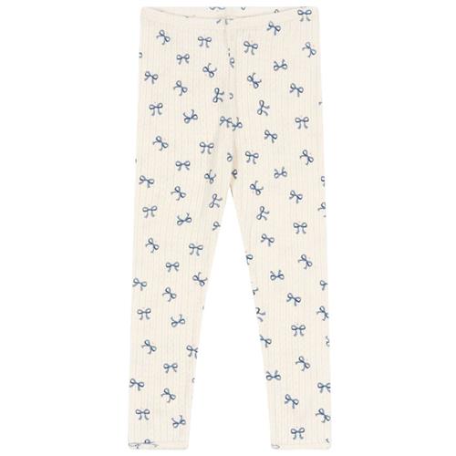 Konges Sløjd Minnie Pants Gots - Bow Bleu | Hvid | 0-1 months