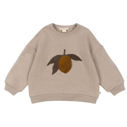 Konges Sløjd Lou Terry Sweat Shirt Ocs - Oxford Tan | Grå | 5-6 years