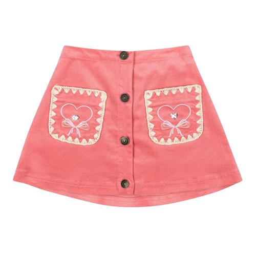 Konges Sløjd Lucky Skirt Gots - Flamingo Plume | Lyserød | 7-8 years