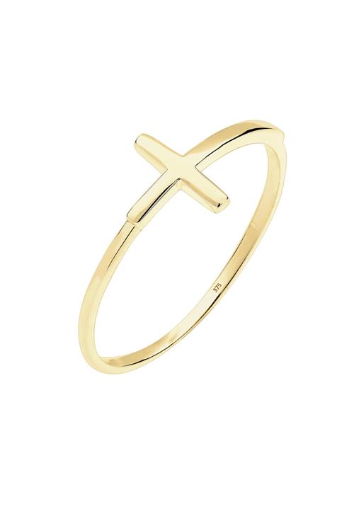 ELLI PREMIUM Ring 'Kreuz'  guld