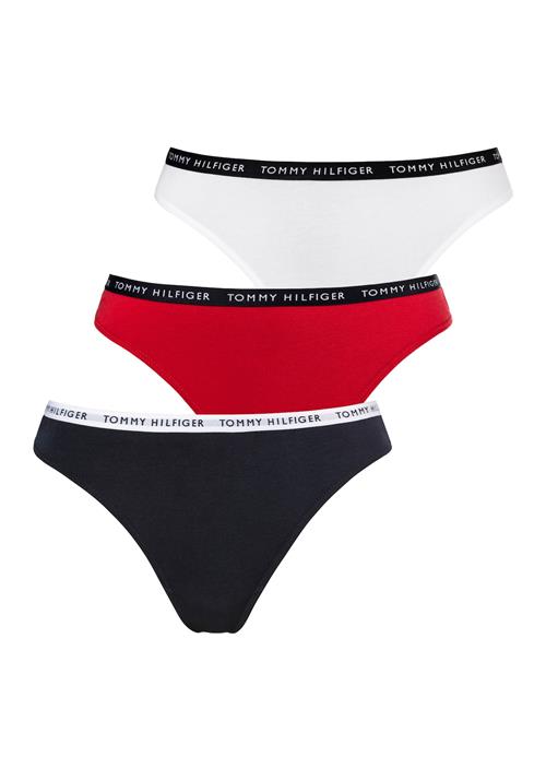 Tommy Hilfiger Underwear String  marin / mørkerød / sort / hvid