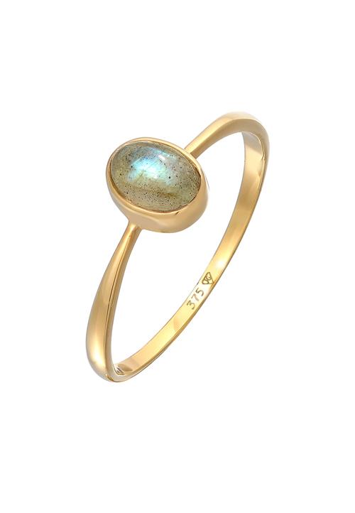 ELLI PREMIUM Ring  guld / oliven