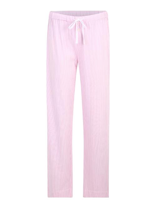 Se Lauren Ralph Lauren Pyjamasbukser  pink / hvid ved About You