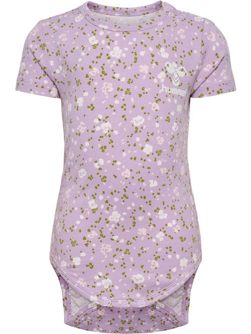 Hummel Sparkedragt/Body  oliven / lilla / pastelpink / hvid