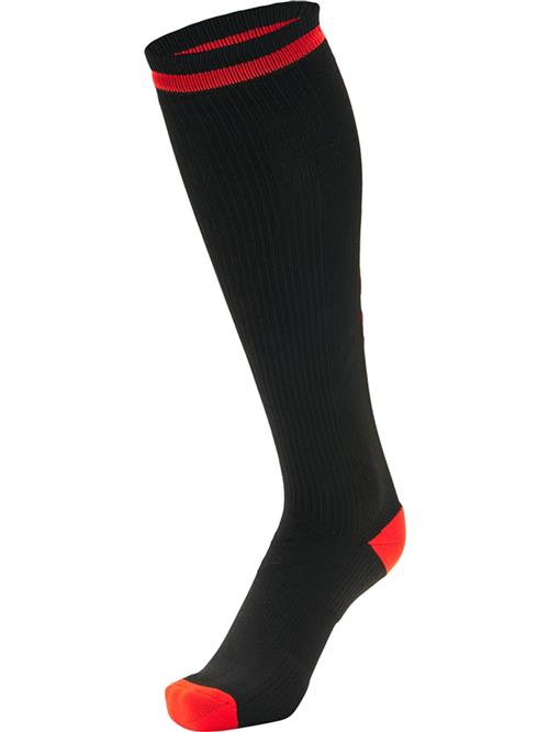 Hummel Sportssokker  blodrød / sort