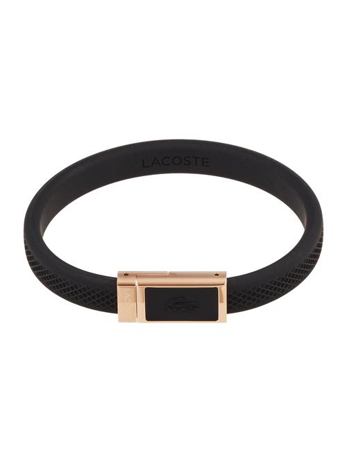 LACOSTE Armbånd  guld / sort